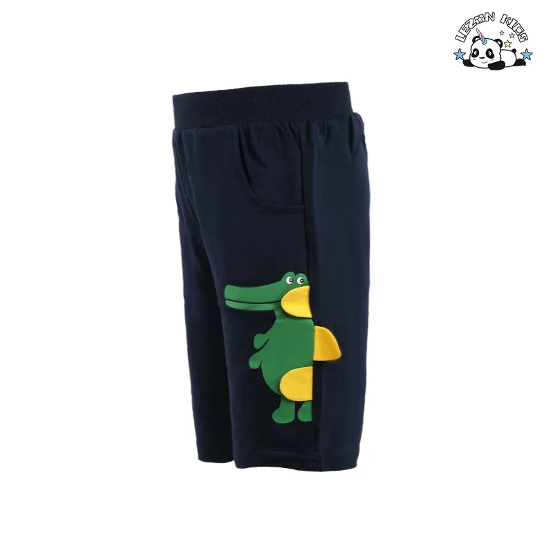 LEZONKIDS - OEM Custom 2024 cool summer boys clothing sets 2-12 Year children clothes baby boy clothes set